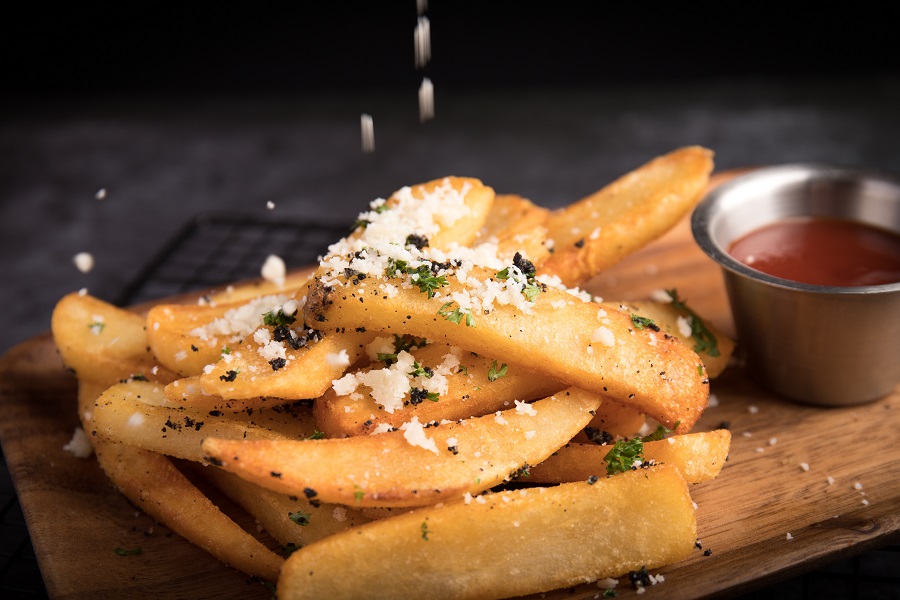 Funny Potato Memes Close Up of Garlic French Fries