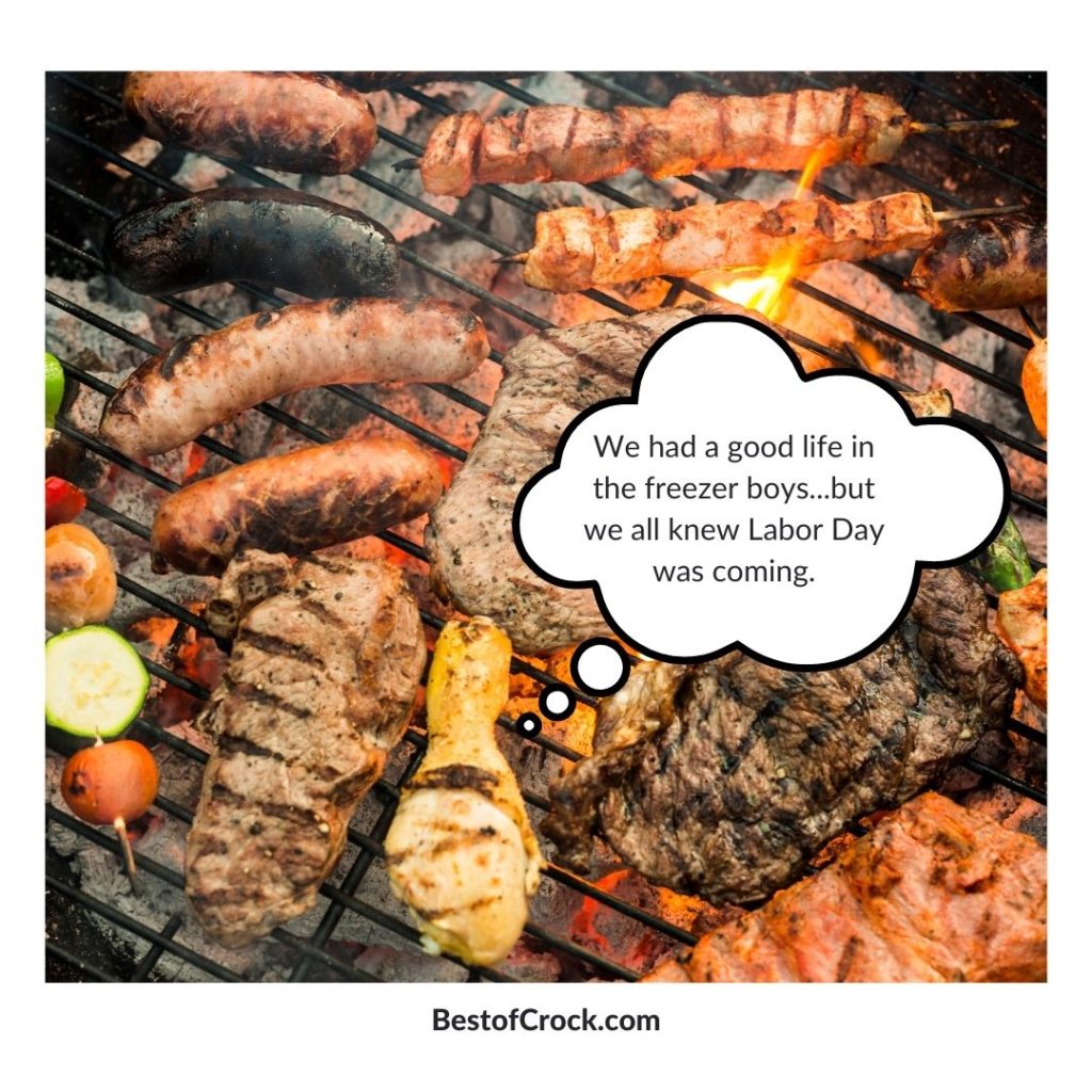 Labor Day Memes We had a good life in the freezer boys…but we all knew Labor Day was coming.