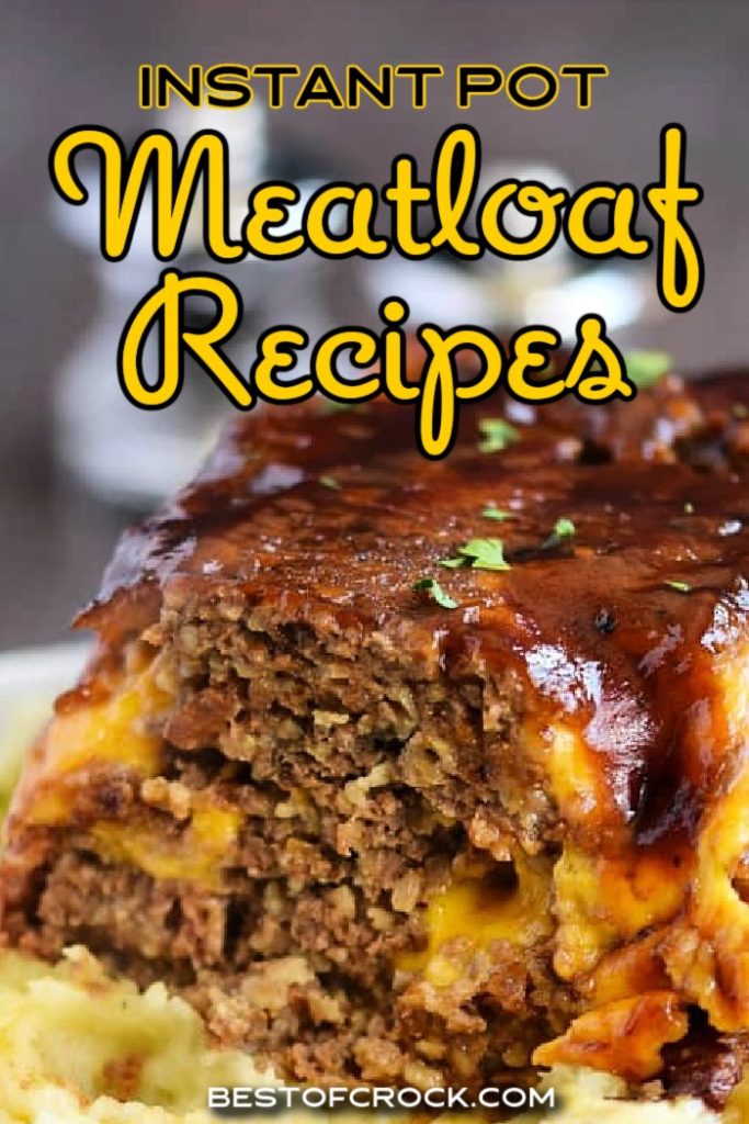 The variety of Instant Pot meatloaf recipes has brought back the classic family dinner recipe with new twists. Try one of these for a delicious meal. Easy Instant Pot Dinners | Quick Dinner Recipes | Instant Pot Recipes with Ground Beef | Instant Pot Recipes with Hamburger Meat | Unique Meatloaf Recipes | Quick Meatloaf Recipes | Family Dinner Ideas