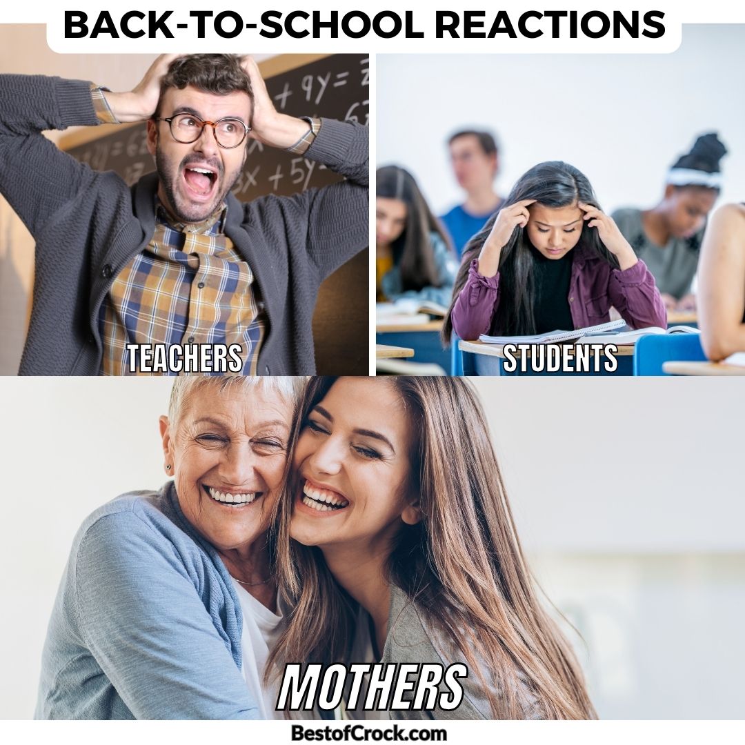 Back to School Memes Back-to-school reactions.