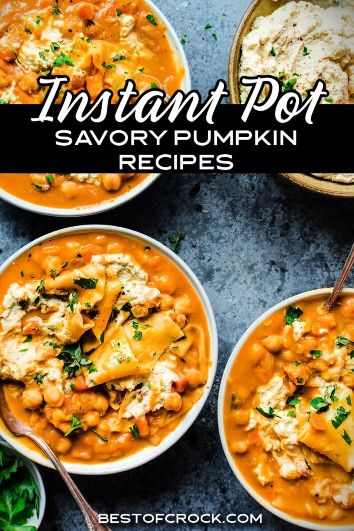 The best savory Instant Pot pumpkin recipes are perfect as Halloween party recipes or even Thanksgiving side dishes. Recipes with Pumpkin | Instant Pot Recipes with Pumpkin | Instant Pot Recipes with Fruit | Savory Fruit Recipes | Savory Pumpkin Recipes | Instant Pot Halloween Party Recipes | Halloween Recipes for a Crowd | Fall Dinner Recipes | Instant Pot Fall Recipes | Fall Dinner Party Recipes