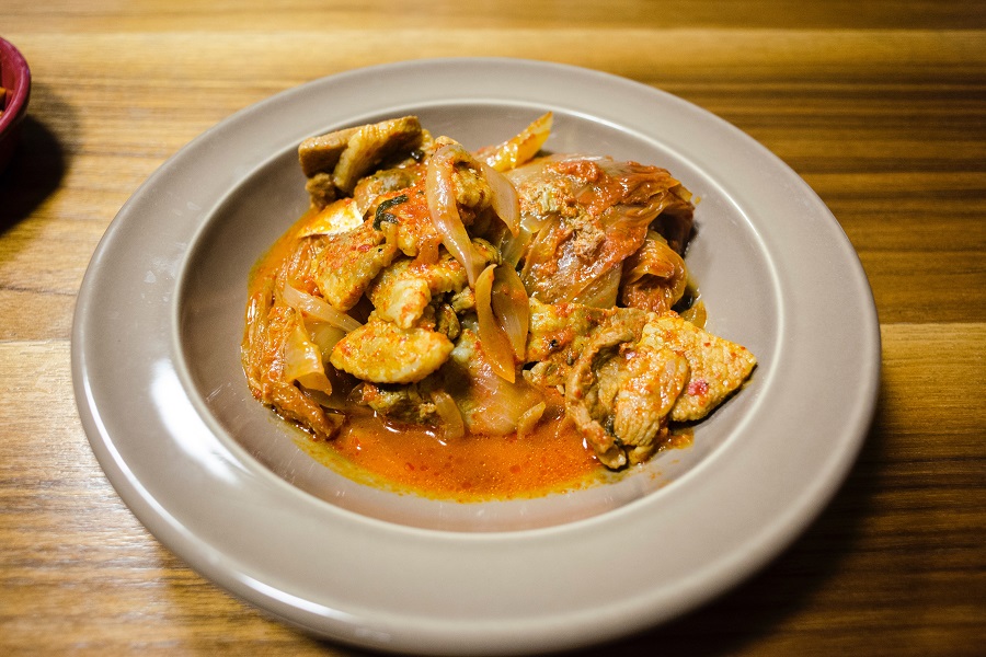 Crockpot Stews with Chicken Close Up of a Chicken Stew in a Bowl on a Wooden Table