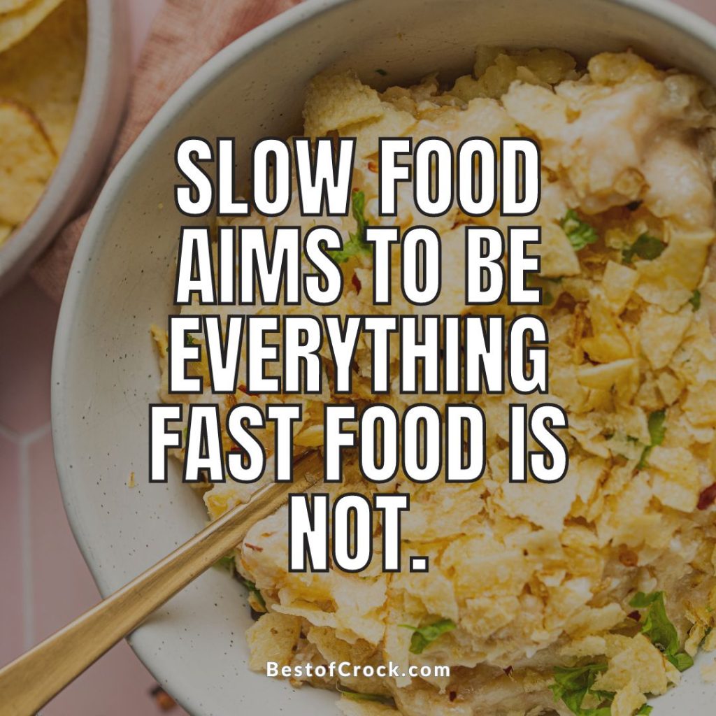 Funny Eating Memes Slow food aims to be everything fast food is not.