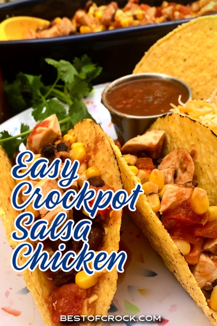An easy salsa Crock Pot salsa chicken recipe can help you put a family dinner together that even picky eaters will love. Slow Cooker Salsa Chicken | Taco Tuesday Recipes | Crockpot Mexican Food | Slow Cooker Chicken Recipe | Crockpot Chicken Recipes | Slow Cooker Dinner Recipe | Crockpot Recipes for Dinner | Easy Crockpot Recipes | Dinner Recipes with Chicken Breasts | Mexican Food Recipes | Family Dinner Ideas