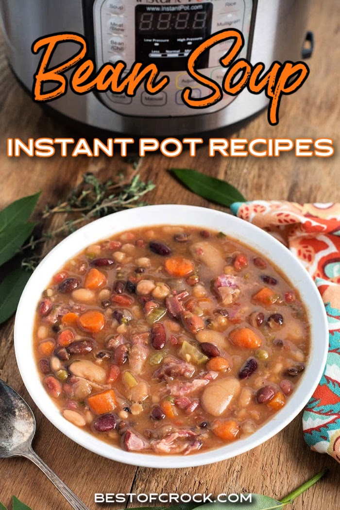 Instant Pot bean soup recipes help us ditch the soaking process and get to that delicious bowl of homemade soup quicker. Homemade Soup Recipes | Healthy Soup Recipes | Instant Pot Soup Recipes | Bean Soup Ideas | Healthy Bean Soup Recipes | Easy Instant Pot Bean Soups | Homemade Bean Soup Recipes | No Soak Bean Soup Ideas | Tips for Making Bean Soup via @bestofcrock