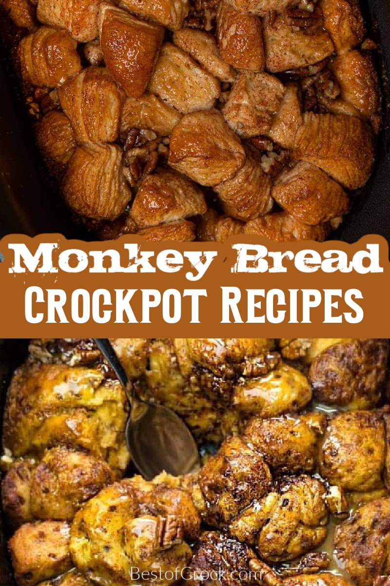 Enjoy these easy crockpot monkey bread recipes with canned cinnamon rolls that you can make as a crockpot breakfast or crockpot dessert. Monkey Bread with Canned Biscuits | Monkey Bread Frozen Dinner Rolls | Crockpot Dessert Recipes | Crockpot Breakfast Recipes | Crockpot Cinnamon Rolls Recipe | Slow Cooker Breakfast Ideas | Crockpot Recipes for Dessert | Crockpot Party Recipes | Holiday Breakfast Recipes | Crockpot Recipes for Holidays