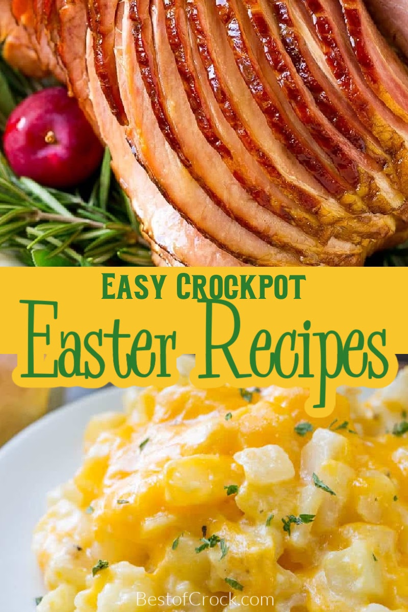 The best crockpot Easter recipes can help you pull off an amazing Easter breakfast, lunch, or dinner without running around the kitchen. Easter Breakfast Recipes | Easter Lunch Recipes | Easter Dinner Recipes | Snacks for Easter | Slow Cooker Easter Recipes | Crockpot Dinner Recipes | Crockpot Lunch Recipes | Crockpot breakfast Recipes | Slow Cooker Holiday Recipes | Easter Recipes for a Crowd via @bestofcrock