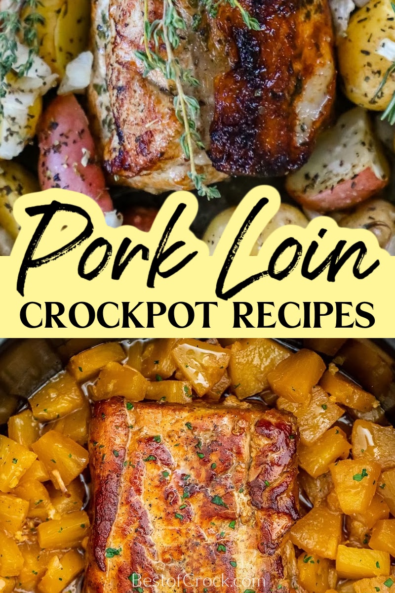 Slow cooker pork loin recipes for the slow cooker are easy to make and perfect as family dinner recipes or even dinner party recipes. Crockpot Pork Recipes | Crockpot Recipes with Pork | Slow Cooker Pork Recipes | Slow Cooker Dinner Recipes | Crockpot Family Dinner Recipes | Dinner Party Recipes | Crockpot Dinner Party Ideas | Slow Cooker Family Recipes | Easy Crockpot Dinner Recipes