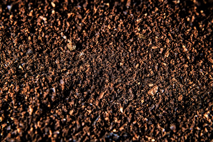 What Dissolves Coffee Grounds Close Up of Coffee Grounds