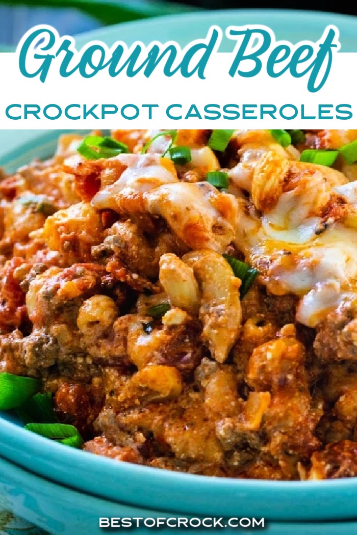 The best crockpot casseroles with ground beef make easy dinner recipes the entire family will enjoy and request regularly. Easy Dinner Recipes | Easy Family Dinners | Crockpot Casseroles | Crockpot Casserole Recipes with Ground Beef | Slow Cooker Casseroles with Ground Beef | Easy Ground Beef Recipes | Family Dinner Recipes | Crockpot Ground Beef Recipes for a Crowd via @bestofcrock