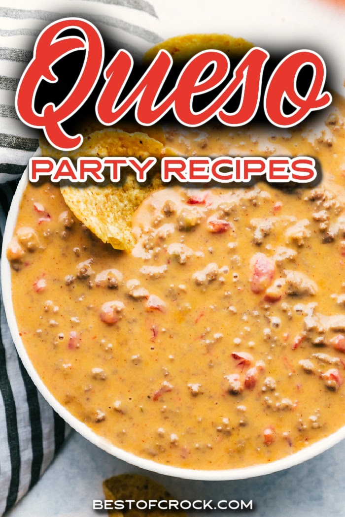 These recipes with queso dip will have guests asking about the homemade queso the next time you host a party. Party recipes | Delicious Appetizers | Easy Queso Dip | Best Queso Dip | Homemade Queso Dip | Spicy Queso Dip | Creamy Queso Dip | Delicious Queso Dip | Quick Queso Dip | Party Queso Dip | Queso Dip Variations | Easy Party Recipes | Appetizer Recipes for a Crowd | Easy Cheese Dip Recipes via @bestofcrock