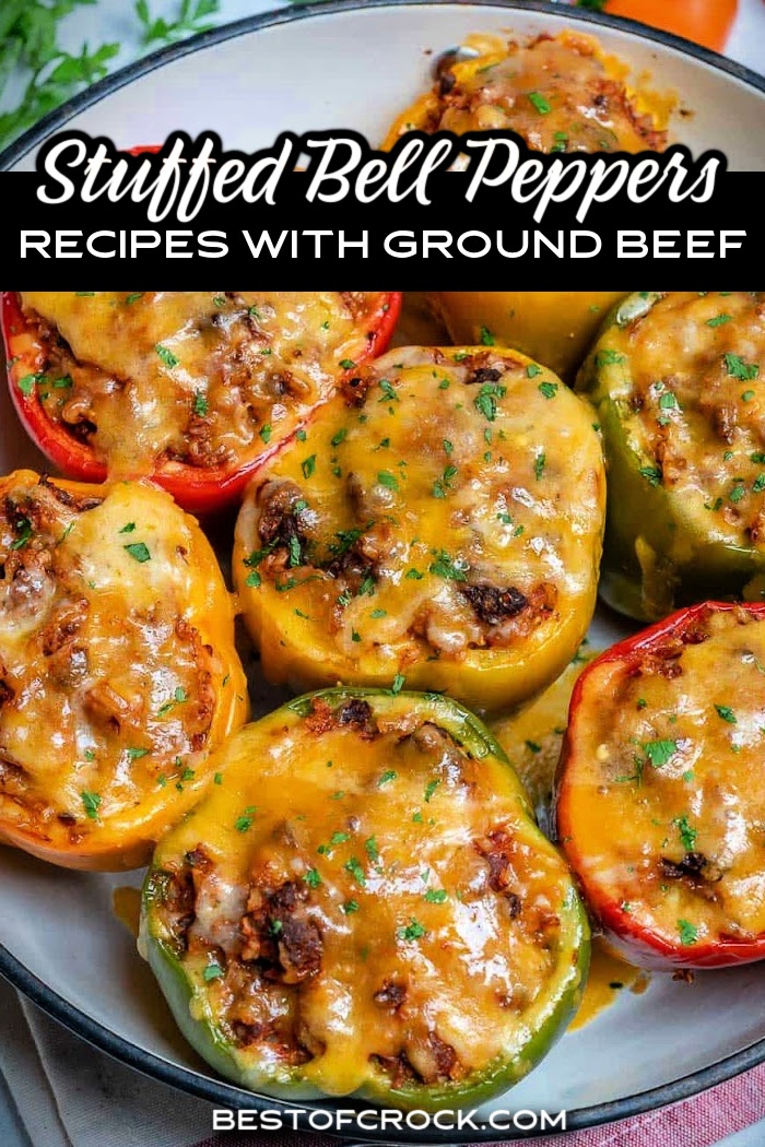 The best stuffed bell peppers with ground beef recipes make healthy meal planning easy and provide different flavor options. Easy Dinner Recipes | Low Carb Dinner Recipes | Keto Dinner Recipes | Stuffed Bell Pepper Ideas | Healthy Dinner Recipes | Healthy Meal Prep Recipes | Easy Meal Prep Recipes | Dinner Recipes with Bell Peppers | Ground Beef Dinner Recipes | Easy Recipes with Ground Beef via @bestofcrock