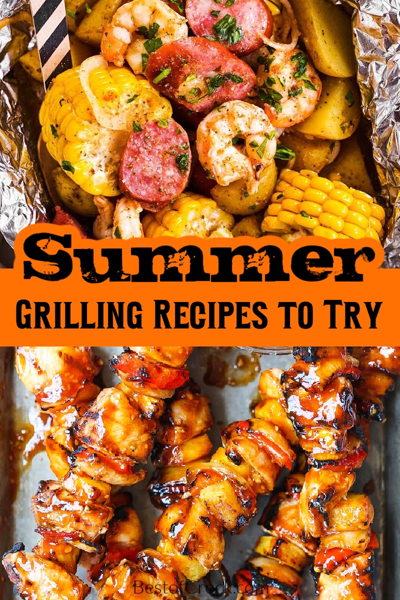 Grilling can get better when you use the best summer dinner recipes for the grill that are perfect for weeknight dinners or weekend BBQs. Summer Dinner Recipes | Easy Recipes for Summer | Summer BBQ Recipes | Grilling Tips | Summer Kebab Recipes | Foil Packet Grilling Recipes | Tips for Foil Packet Grilling | Healthy Grilling Recipes | Summer Family Dinner Recipes | BBQ Recipes for a Crowd via @bestofcrock