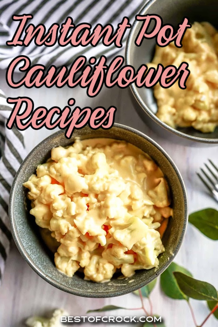 The best way to make cauliflower recipes is by using Instant Pot recipes with cauliflower that are easy and transformative. Instant Pot Cauliflower Mash | Instant Pot Cauliflower Rice | Low Carb Mac and Cheese | Low Carb Mashed Potatoes | Instant Pot Veggie Recipes | Side Dish Recipes | Healthy Side Dishes | Healthy Instant Pot Recipes | Healthy Instant Pot Sides | Cauliflower Side Dishes | Instant Pot Recipes with Cauliflower via @bestofcrock