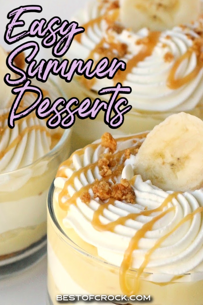 Easy summer dessert recipes can help us enjoy something sweet while having fun in the summer sun. Summer Dessert Ideas | Summer Icebox Cakes | Icebox Cakes for Summer | Summer Party Recipes | Sweet Summer Recipes | Dessert Recipes with Ice Cream | Ice Cream Dessert Recipes | Unique Summer Desserts | Easy Dessert Recipes for Summer | No Bake Dessert Recipes | No Bake Summer Desserts via @bestofcrock