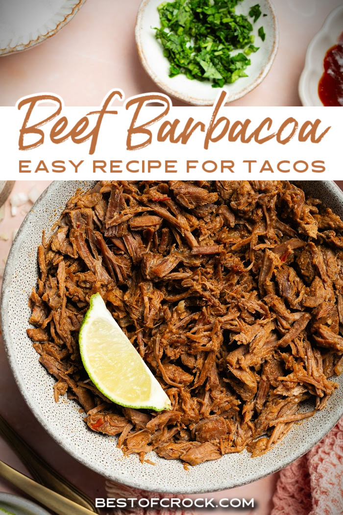 Taking Taco Tuesday to the next level is far more accessible when we have an easy crockpot beef barbacoa recipe on hand. Mexican Recipes | Crockpot Dinner Recipes | Beef Crockpot Recipes | Taco Tuesday Recipes | Crockpot Mexican Recipes | Crockpot Recipes for Taco Tuesday | Crockpot Recipes with Beef | Crockpot Chuck Roast Recipe | Slow Cooker Beef Recipe | Chuck Roast Ideas via @bestofcrock