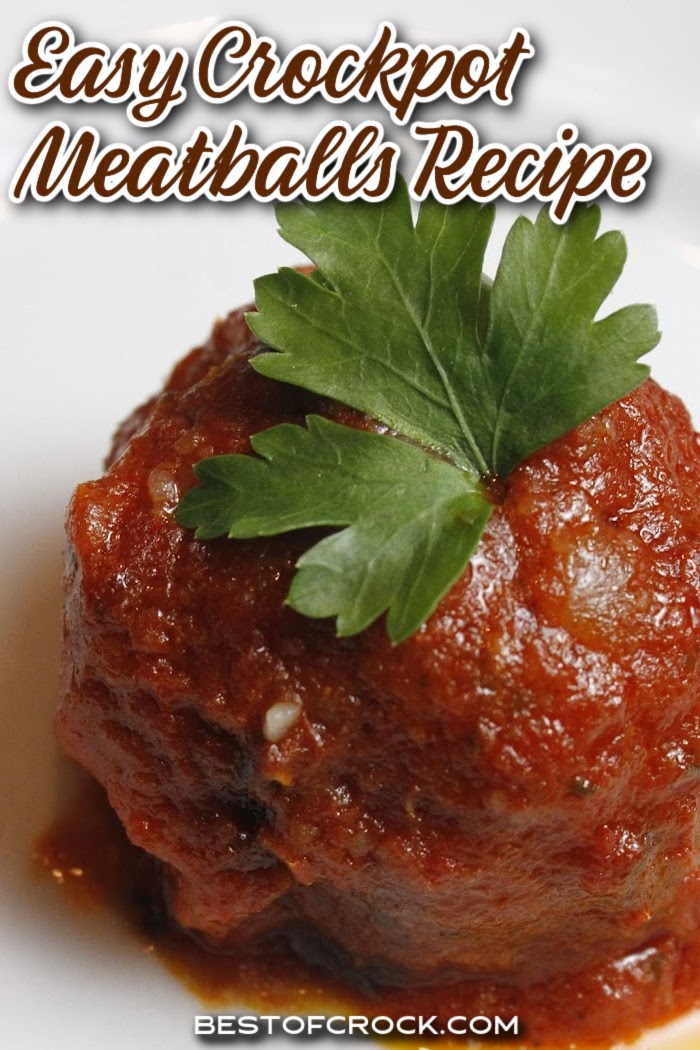 Our easy crockpot meatballs dinner recipe is full of flavor and can be used to make dozens of delicious meals! Meatballs Crockpot | Meatballs with Grape Jelly | Meatballs Recipe | Meatballs Italian | Meatballs and Gravy | Crockpot Appetizer Recipe | Slow Cooker Side Dish Recipe | Italian Meatballs Recipe | Crockpot Meatballs for Spaghetti via @bestofcrock