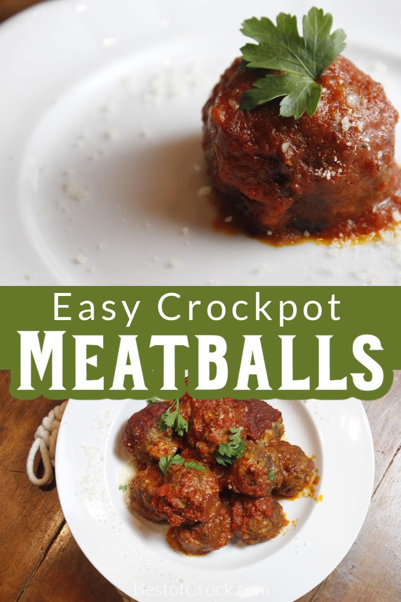 Our easy crockpot meatballs dinner recipe is full of flavor and can be used to make dozens of delicious meals! Meatballs Crockpot | Meatballs with Grape Jelly | Meatballs Recipe | Meatballs Italian | Meatballs and Gravy | Crockpot Appetizer Recipe | Slow Cooker Side Dish Recipe | Italian Meatballs Recipe | Crockpot Meatballs for Spaghetti via @bestofcrock