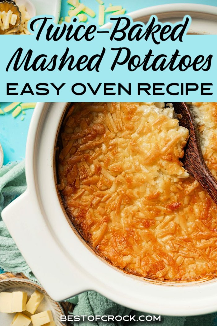 The perfect side dish, appetizer, and snack exist in one recipe: an easy twice-baked mashed potatoes recipe for the oven. Easy Appetizer Recipe | Easy Party Snack | Easy Potato Recipe | How to Make Twice Baked Potatoes | Potatoes Recipes | Potatoes in Oven | Thanksgiving Recipes | Holiday Recipes | Fall Recipes | Thanksgiving Appetizer Recipes | Holiday Party Appetizer Recipes | Party Recipes for a Crowd | Game Day Recipes via @bestofcrock