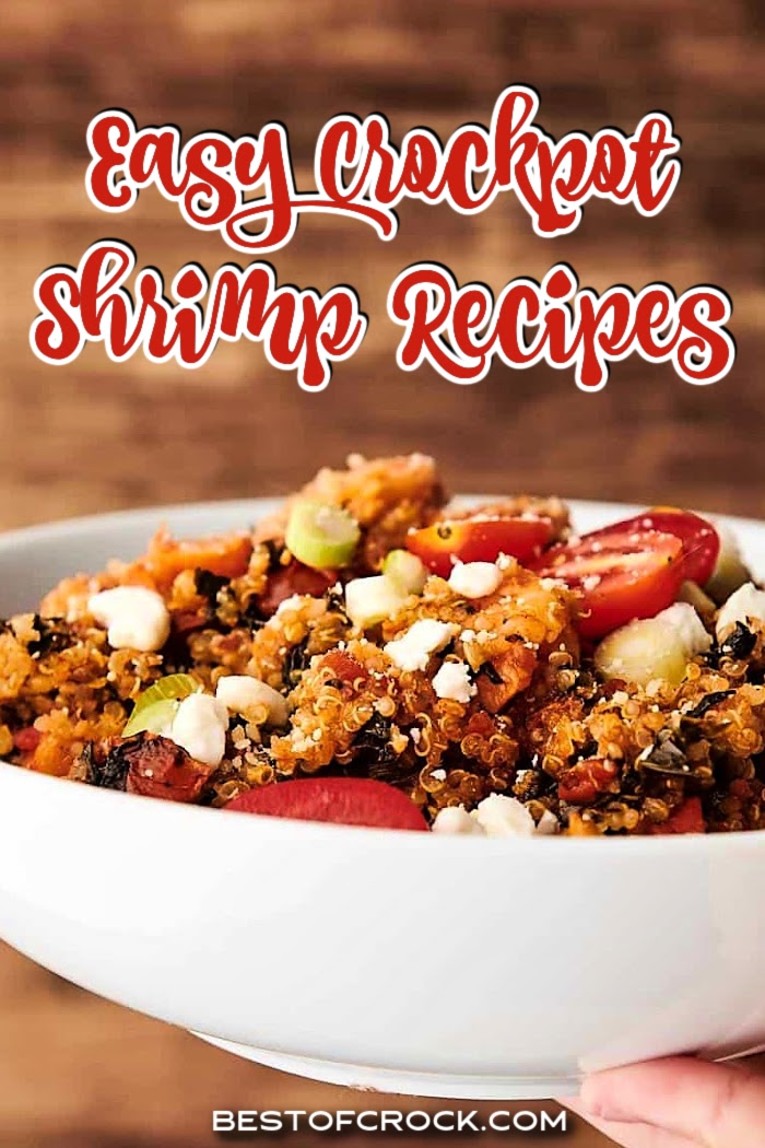 Crockpot shrimp recipes prove that shrimp is the real chicken of the sea; they may even the best crockpot seafood recipes, too! Crockpot Seafood Recipes | Slow Cooker Shrimp and Grits | Tips for Cooking Shrimp | Shrimp Dinner Recipes | Seafood Recipes Slow Cooker | Easy Shrimp Recipes | Crockpot Recipes with Shrimp | Romantic Recipes for Two | Date Night Recipes | Slow Cooker Shrimp Recipes | Slow Cooker Seafood Recipes via @bestofcrock