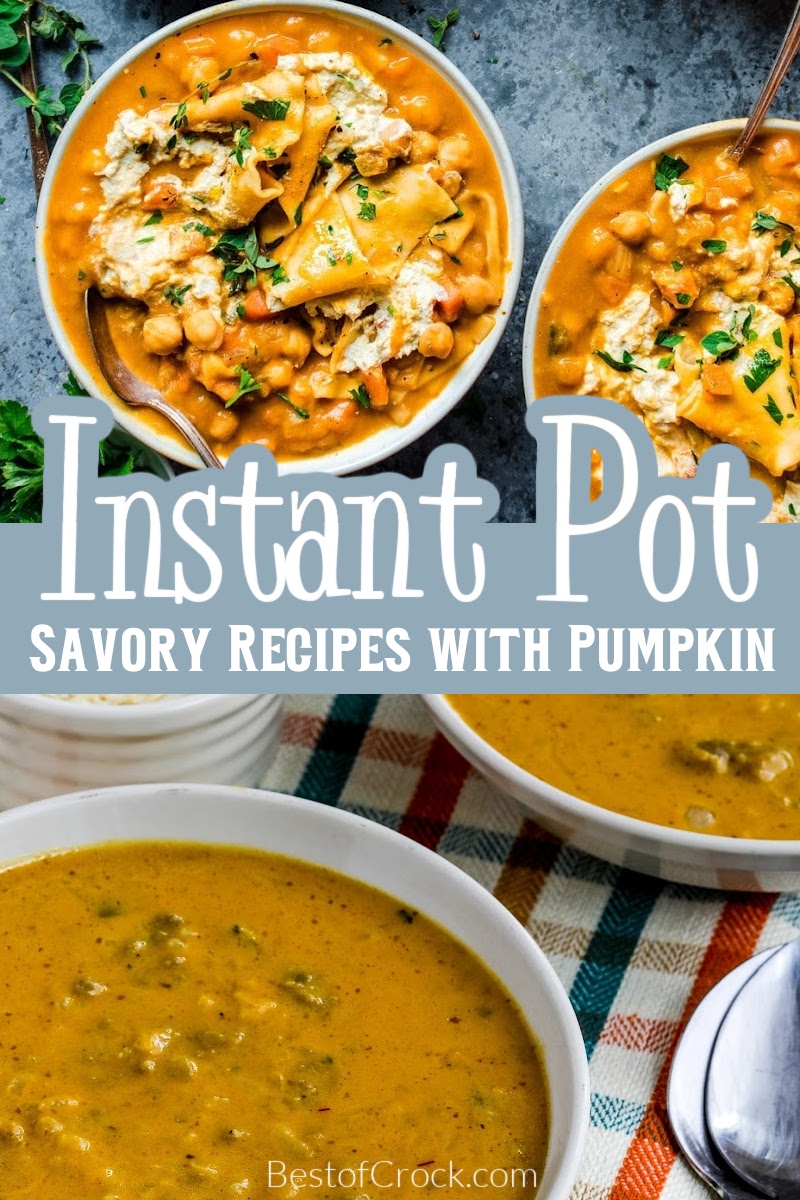 Pumpkin spice things up with some of the best savory Instant Pot pumpkin recipes for fall that everyone can enjoy. Recipes with Pumpkin | Instant Pot Recipes with Pumpkin | Instant Pot Recipes with Fruit | Savory Fruit Recipes | Savory Pumpkin Recipes | Instant Pot Halloween Party Recipes | Halloween Recipes for a Crowd | Fall Dinner Recipes | Instant Pot Fall Recipes | Fall Dinner Party Recipes via @bestofcrock