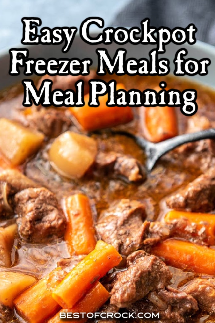 Meal planning with crockpot recipes makes for one efficient kitchen, especially when using easy crockpot freezer meals for meal planning. Crockpot Meal Planning Tips | Crockpot Meal Planning Recipes | Freezer Meal Planning Recipes | Freezer Bag Recipes | Crockpot Recipes for Meal Prep via @bestofcrock