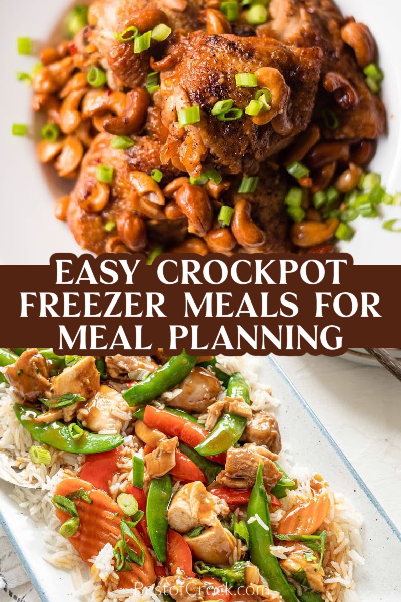 Meal planning with crockpot recipes makes for one efficient kitchen, especially when using easy crockpot freezer meals for meal planning. Crockpot Meal Planning Tips | Crockpot Meal Planning Recipes | Freezer Meal Planning Recipes | Freezer Bag Recipes | Crockpot Recipes for Meal Prep via @bestofcrock