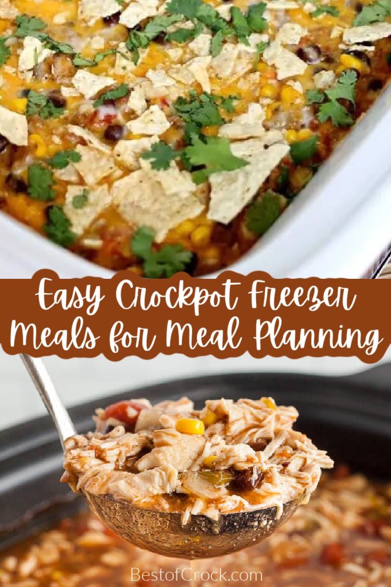 Meal planning with easy recipes makes for one efficient kitchen, especially when using easy crockpot freezer meals for meal planning. Crockpot Meal Planning Tips | Crockpot Meal Planning Recipes | Freezer Meal Planning Recipes | Freezer Bag Recipes | Crockpot Recipes for Meal Prep via @bestofcrock