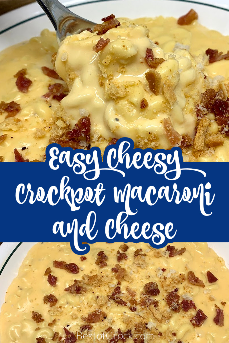 You haven’t enjoyed mac and cheese until you have made a crockpot macaroni and cheese recipe that is perfect for weekly meal prep or scaled up as a party recipe. Crockpot Pasta Recipe | Slow Cooker Pasta Recipes | Healthy Dinner Recipes | Easy Pasta Recipes | Crockpot Recipes for a Crowd | Slow Cooker Recipes for Kids | Dinner Party Recipes | Crockpot Recipes Party via @bestofcrock