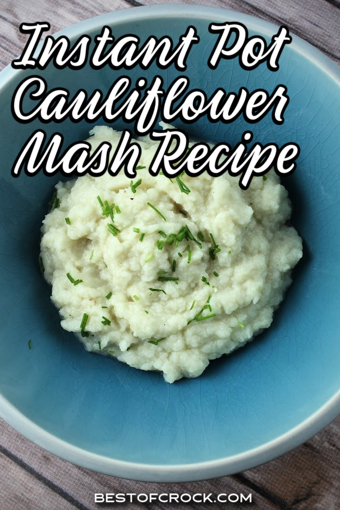 This Instant Pot cauliflower mash recipe is a healthier substitution for mashed potatoes, and it pairs well with any main dish you are making for dinner! Healthy Instant Pot Recipes | Instant Pot Side Dish Recipes | Instant Pot Recipes | Healthy Recipes | Low Carb Recipes | Ketogenic Recipes | Weight Loss Recipes | Vegetable Recipes | Instant Pot Veggie Recipe | Healthy Side Dishes | Easy Instant Pot Side Dish | Mashed Potato Alternatives via @bestofcrock