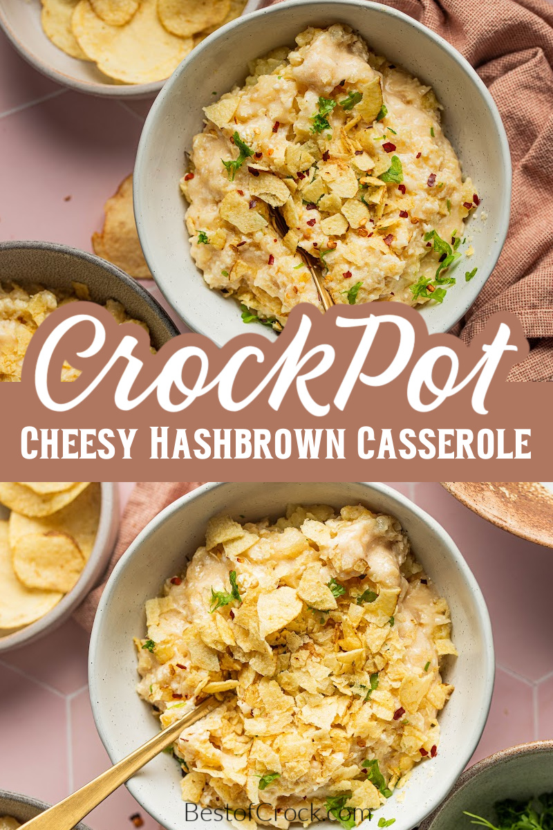 Meal planning is easier with our easy crockpot hashbrown casserole recipe! It is the perfect side dish for breakfast or dinner. Crockpot Recipes with Potatoes | Crockpot Recipe for Breakfast | Crockpot Side Dish Recipe | Slow Cooker Dinner Recipe | Crockpot Casserole Ideas | Crockpot Dinner Recipe | Slow Cooker Recipe for Lunch | Cheesy Potatoes Recipe | Easy Crockpot Breakfast Casserole | Crockpot Breakfast Recipe | Slow Cooker Recipe with Potatoes via @bestofcrock