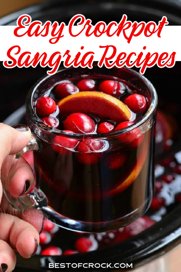 Crockpot sangria recipes make for perfect fall wine cocktails or winter wine cocktails with mulled wine and delicious fruits. Crockpot Cocktail Recipes | Winter Cocktail Recipes | Winter Wine Cocktails | Winter Sangria Recipes | Slow Cooker Cocktail Recipes | Holiday Party Recipes | Holiday Party Drinks | Slow Cooker Sangria Recipes | Slow Cooker Recipes with Wine | Crockpot Recipes with Wine | Mulled Wine Recipes | Crockpot Mulled Wine Recipes via @bestofcrock