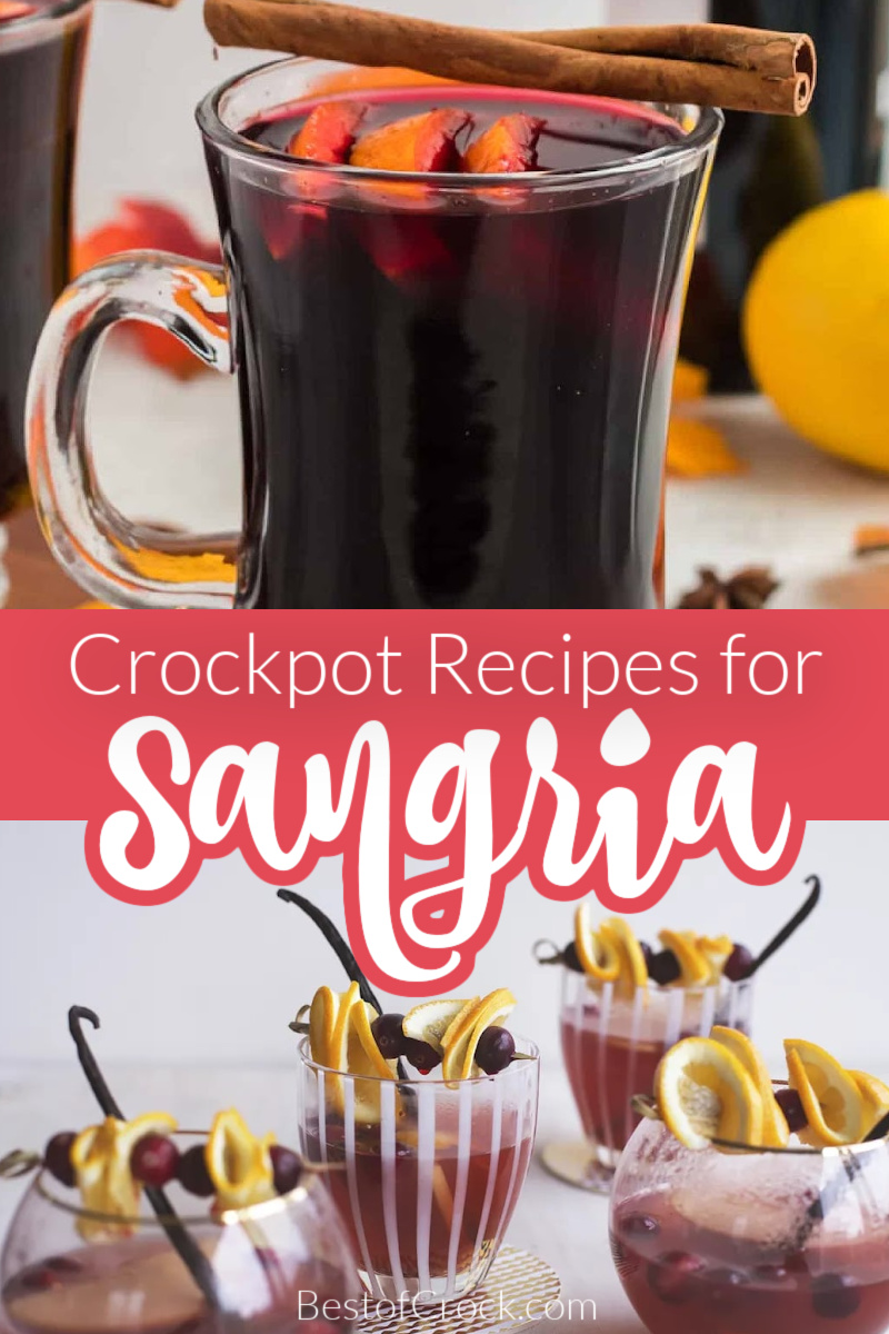 Crockpot sangria recipes make for perfect fall wine cocktails or winter wine cocktails with mulled wine and delicious fruits. Crockpot Cocktail Recipes | Winter Cocktail Recipes | Winter Wine Cocktails | Winter Sangria Recipes | Slow Cooker Cocktail Recipes | Holiday Party Recipes | Holiday Party Drinks | Slow Cooker Sangria Recipes | Slow Cooker Recipes with Wine | Crockpot Recipes with Wine | Mulled Wine Recipes | Crockpot Mulled Wine Recipes via @bestofcrock