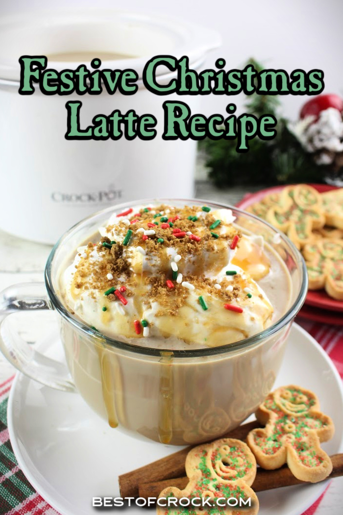 This festive Christmas latte recipe hits the spot on Christmas morning, combining festive flavors with a gingerbread cookie. Holiday Coffee Drinks | Festive Latte Flavors | Winter Coffee Recipes | Seasonal Latte Ideas | Christmas Coffee Treats | Holiday-Themed Latte | Festive Coffee Blends | Christmas Coffee Recipes | Winter Drink Specialties via @bestofcrock