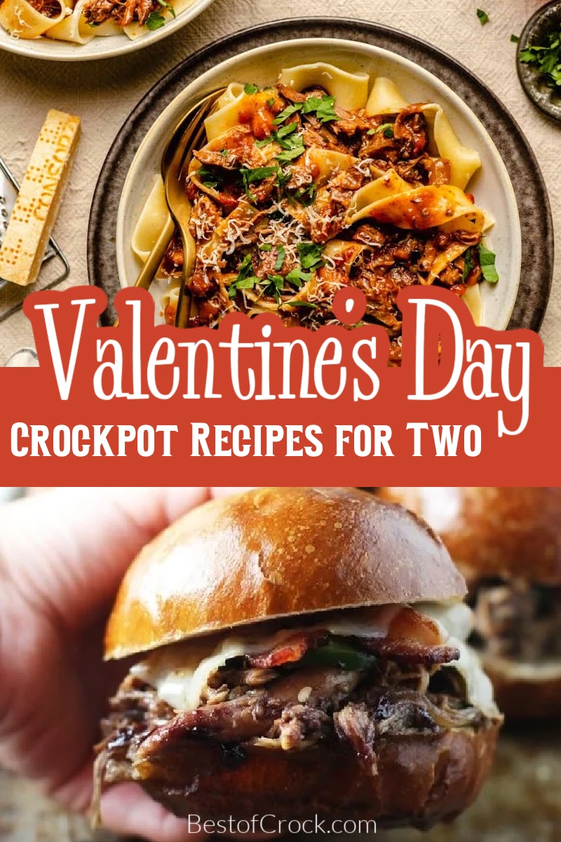 Crockpot Valentine’s Day recipes make for an easy and delicious romantic dinner for two by candlelight. Crockpot Valentines Dinner | Crockpot Valentines Dessert | Slow Cooker Valentines Candy | Valentines Day Crockpot Dinner | Romantic Crockpot Recipes | Date Night Crockpot Recipes | Dinner Date Slow Cooker Ideas via @bestofcrock