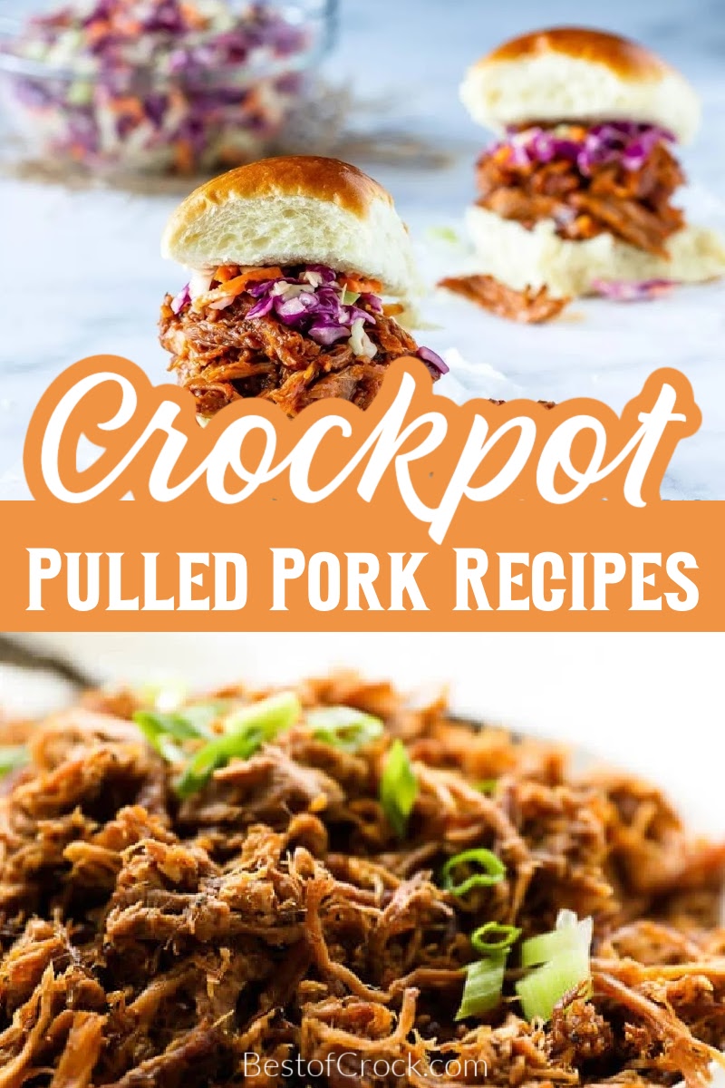 Slow cooker pulled pork recipes make meal prep even easier with so many different pulled pork flavors to choose from as you plan delicious dinner recipes. Slow Cooker Pulled Pork BBQ Sauce | Slow Cooker Pulled Pork Chops | Slow Cooker Pulled Pork Tenderloin | Crockpot Recipes with Pork | Crockpot BBW Recipes | Pulled Pork Crockpot | Pulled Pork Slider Recipes | Summer BBQ Recipes | Crockpot BBQ Recipes via @bestofcrock