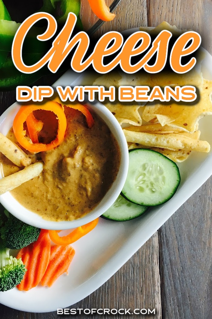 Crockpot Bean Dip with Beans is the perfect party recipe! This dip can be used with chips, crackers, or fresh vegetables for an easy side dish. Party Dips and Appetizers | Homemade Dips for Chips | Party Food Ideas | Recipes with Black Beans | Party Planning | Side Dish Recipes | Dips for Veggies | Chip Dip Recipes via @bestofcrock