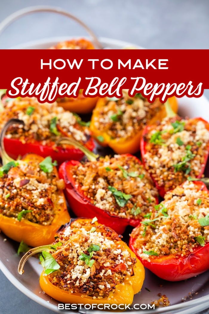 Knowing how to make stuffed bell peppers is easier with our tips that help your recipes come out with the texture and flavor you desire! Tips for Making Stuffed Bell Peppers | Ways to Cut Bell Peppers | Low Carb Stuffed Peppers Ideas | Low Carb Stuffed Pepper Ideas | Soggy Stuffed Bell Peppers | Stuffed Bell Peppers Instant Pot | Stuffed Bell Peppers Cook in the Oven | Stuffed Bell Peppers Crockpot | Cooking Tips via @bestofcrock