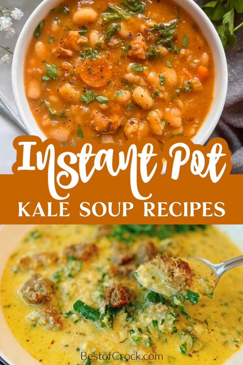 Try one of these easy Instant Pot kale soup recipes when want to a boost your immune system with a soup that is full of flavor. Easy Kale Soup Recipe | Healthy Kale Soup | Instant Pot Soup Recipes | Instant Pot Kale Recipes | Quick Kale Soup | Homemade Kale Soup | Instant Pot Dinners | Healthy One-Pot Meals | Instant Pot Soup Recipes | Easy Instant Pot Soup Recipes | Healthy Instant Pot Soup Recipes via @bestofcrock