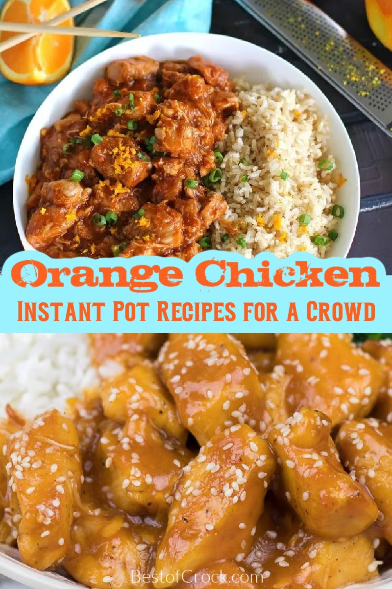 Instant Pot orange chicken recipes are easier than you may think and will help you make delicious homemade Chinese food that tastes just like a restaurant! Orange Chicken Recipe Panda Express | Orange Chicken Healthy | Sticky Orange Chicken Wings | Homemade Orange Chicken | Instant Pot Chicken Recipes | Instant Pot Chinese Recipes | Chinese Food Recipes via @bestofcrock