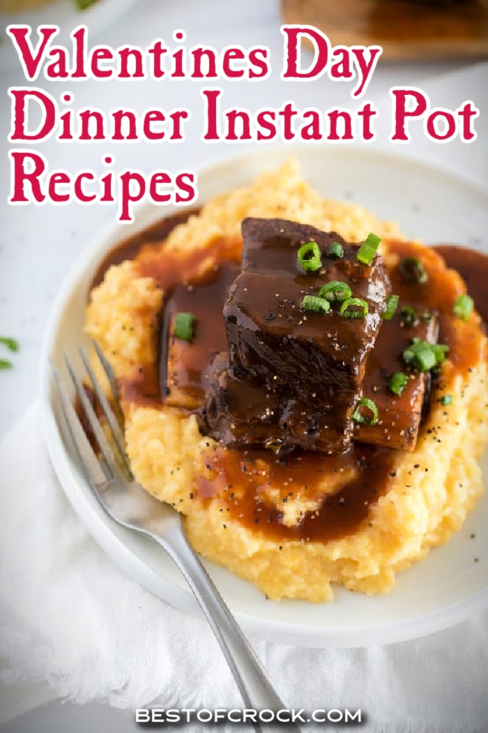 Sharing recipes for two during a date night at home is easier with Valentines Day dinner Instant Pot recipes. Instant Pot Recipes for Two | Date Night Instant Pot Recipes | Valentines Day Instant Pot Recipes | Valentines Day Dinner Recipes | Valentines Day Ideas | Instant Pot Recipes for Date Night | Romantic Instant Pot Recipes | Romantic Dinner Ideas | Pressure Cooker Valentines Day Recipes | Pressure Cooker Recipes for Two via @bestofcrock