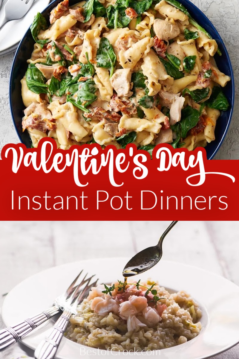 Sharing recipes for two during a date night at home is easier with Valentines Day dinner Instant Pot recipes. Instant Pot Recipes for Two | Date Night Instant Pot Recipes | Valentines Day Instant Pot Recipes | Valentines Day Dinner Recipes | Valentines Day Ideas | Instant Pot Recipes for Date Night | Romantic Instant Pot Recipes | Romantic Dinner Ideas | Pressure Cooker Valentines Day Recipes | Pressure Cooker Recipes for Two via @bestofcrock