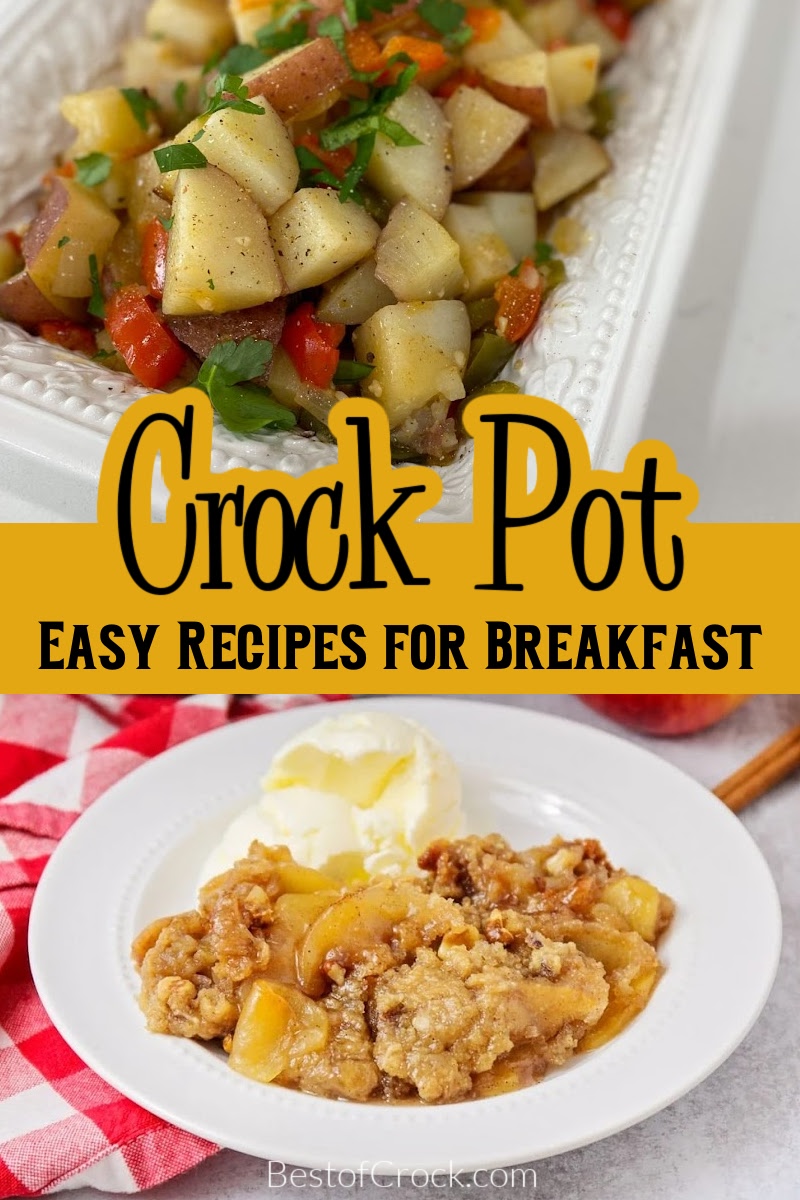 Wake up to the best slow cooker breakfast recipes you can use to sleep in later and enjoy healthy breakfast recipes to start your day! Slow Cooker Overnight Recipes | Crockpot Breakfast Recipes | Tips for Eating Breakfast | Easy Breakfast Recipes | Dump and Go Breakfast Recipes | Slow Cooker Bacon Recipes | Slow Cooker Recipes with Eggs | Crockpot Egg Recipes via @bestofcrock