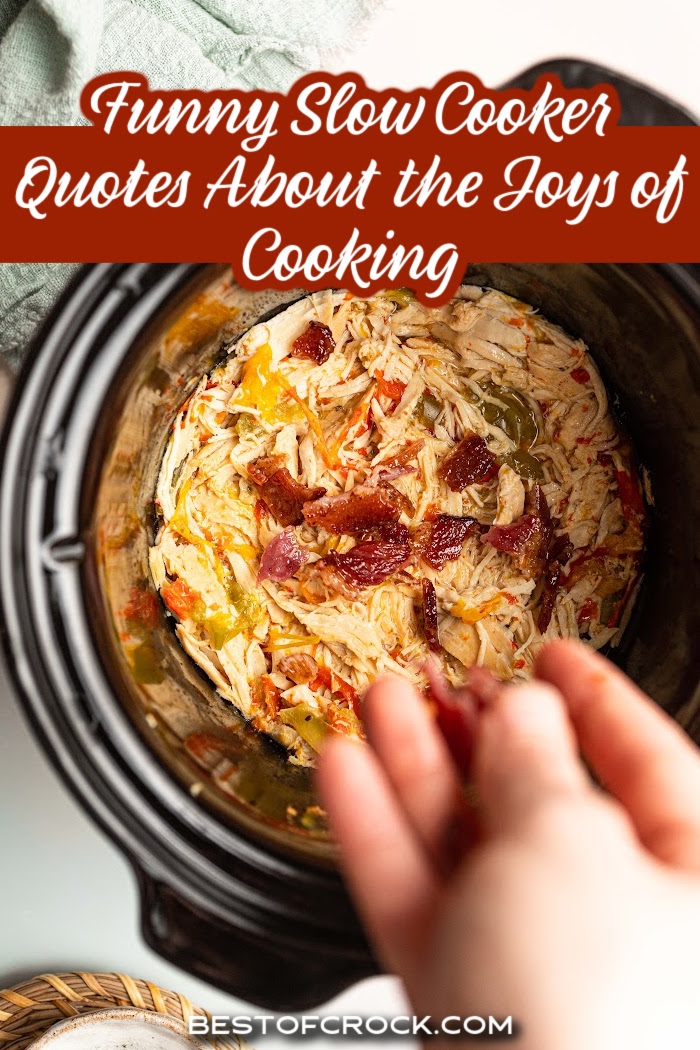 Funny slow cooker quotes can help us share in those moments when dinner goes awry or when the slow cooker dinner recipes just aren't going as planned. Slow Cooker Sayings | Crockpot Sayings | Crockpot Quotes | Cooking Quotes | Dinner Quotes |Hilarious Quotes | Quotes to Toast to via @bestofcrock