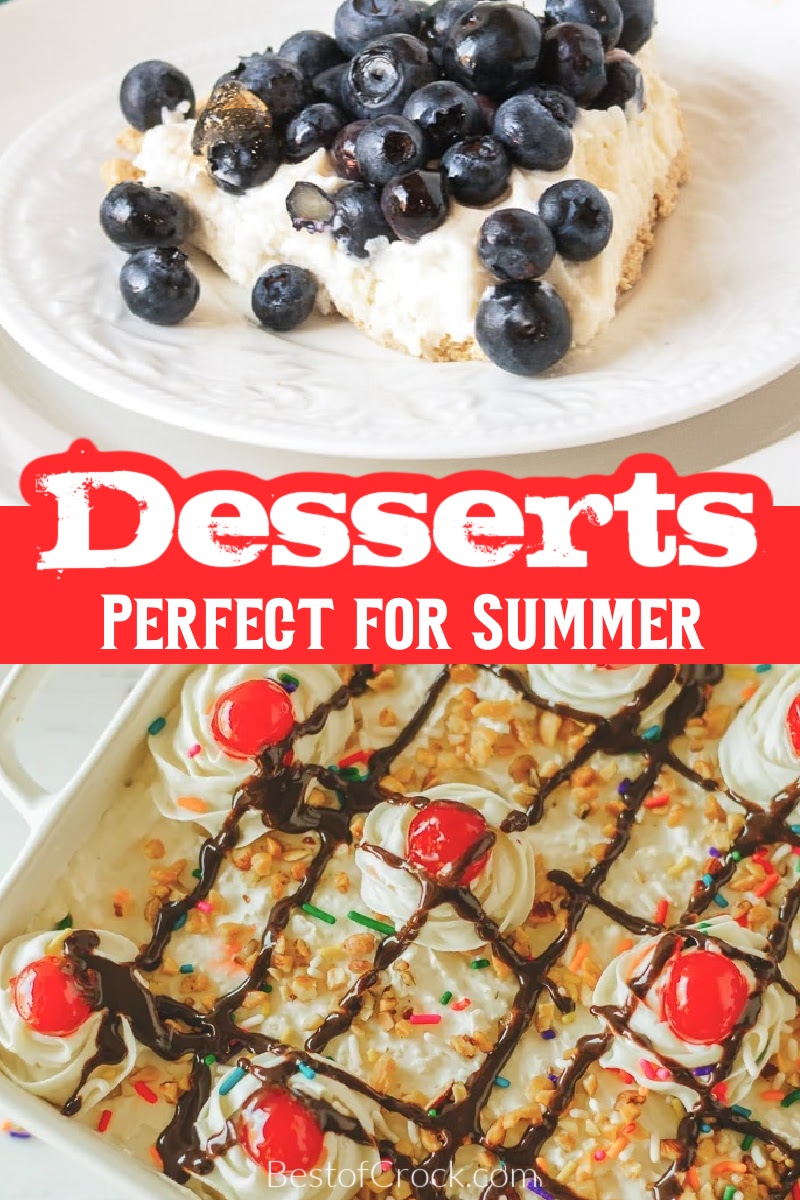 Easy summer dessert recipes can help us enjoy something sweet while having fun in the summer sun. Summer Dessert Ideas | Summer Icebox Cakes | Icebox Cakes for Summer | Summer Party Recipes | Sweet Summer Recipes | Dessert Recipes with Ice Cream | Ice Cream Dessert Recipes | Unique Summer Desserts | Easy Dessert Recipes for Summer | No Bake Dessert Recipes | No Bake Summer Desserts via @bestofcrock
