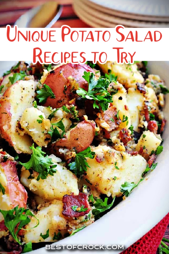 Crockpot German potato salad recipes might just end up being the best crockpot side dish with potatoes you have ever made! Hot Potato Salad | Crockpot Potato Salad | Hot German Potato Salad Celery | Crockpot Side Dish Recipes with Potatoes | Crockpot Recipes with Potatoes | Summer BBQ Side Dishes | BBQ Side Dish Recipes via @bestofcrock