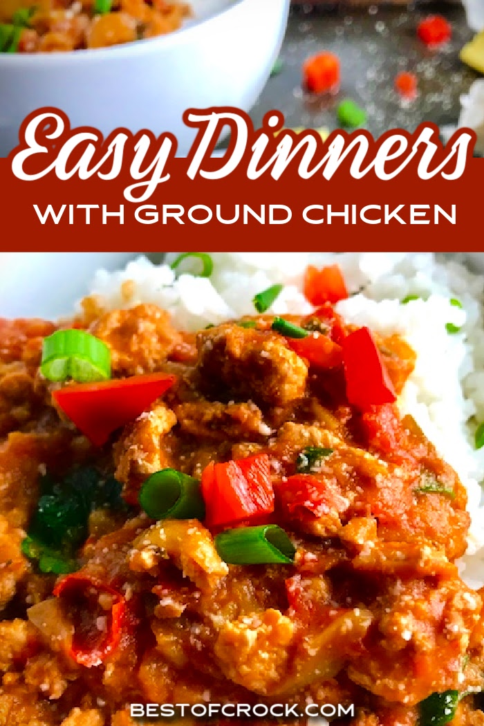 Crockpot dinner recipes with ground chicken make for amazing crockpot family dinner recipes and help with weekly meal planning. Crockpot Recipes with Chicken | Crockpot Family Dinner Recipes | Slow Cooker Ground Chicken Recipes | Slow Cooker Dinner Recipes | Easy Dinner Recipes | Dinner Recipes with Chicken| Crockpot Recipes for Busy Nights | Healthy Chicken Dinner Recipes | Easy Crockpot Recipes via @bestofcrock