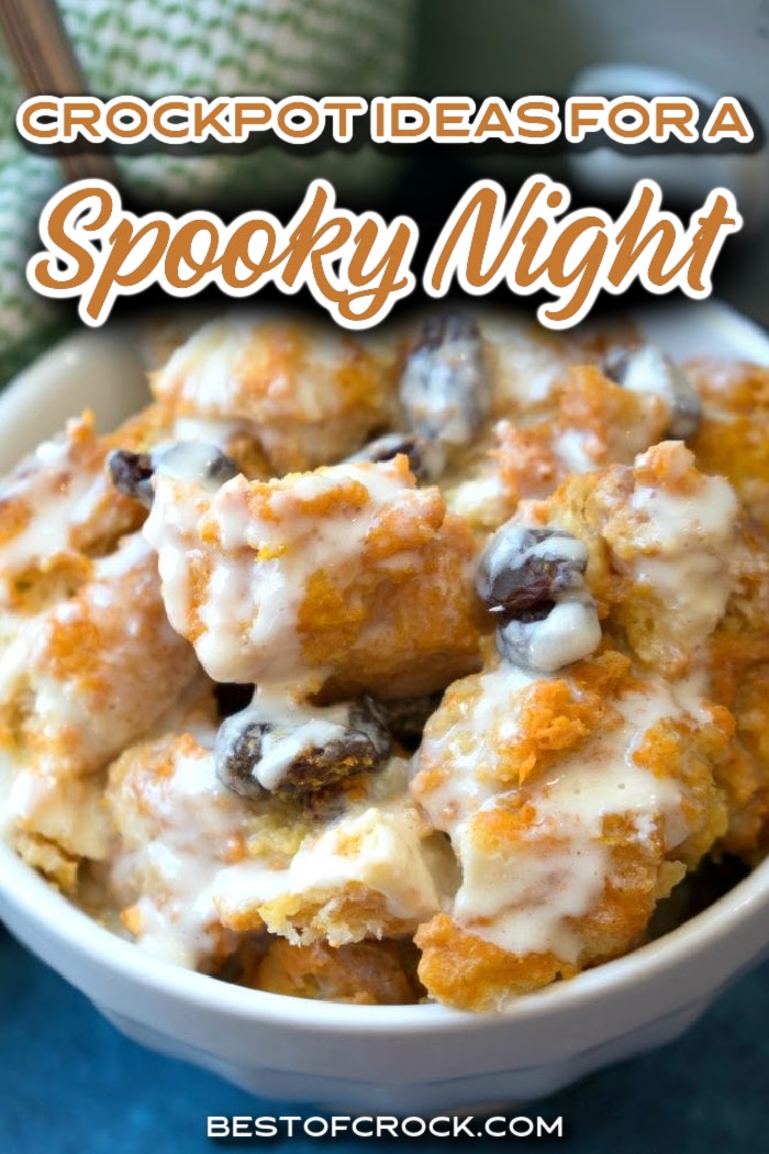 Spooky recipes are perfect during the fall season, but you can make things easier with crockpot Halloween recipes. Halloween Recipes for Kids | Slow Cooker Halloween Recipes Parties | Halloween Appetizer Ideas | Spooky Snack Ideas | Fall Crockpot Recipes | Crockpot Halloween Snacks via @bestofcrock