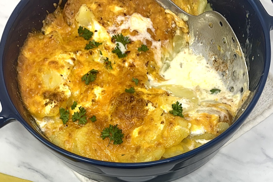 Easy Instant Scalloped Potatoes in an Instant Pot