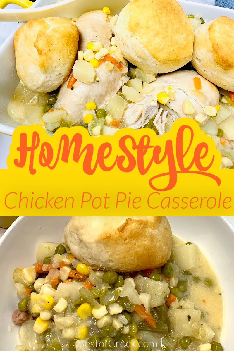 This Instant Pot chicken pot pie casserole recipe offers a fun twist on a classic recipe, and will easily become a family favorite. Instant Pot Chicken Recipes | Chicken Casserole Recipes | Healthy Chicken Recipes | Chicken Pressure Cooker Recipe | Instant Pot Recipes with Chicken | Instant Pot Dinner Recipe | Easy IP Recipes | Chicken Pot Pies | Instant Pot Chicken Recipes | Instant Pot Dinner Recipes | Pressure Cooker Ideas for Families via @bestofcrock